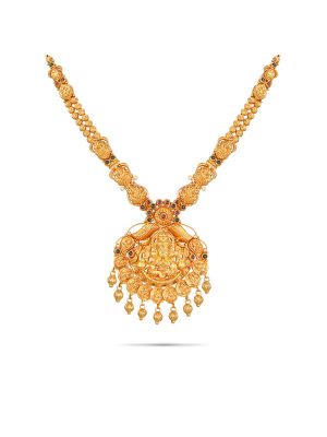 Fascinating Gold Fancy Necklace-hover