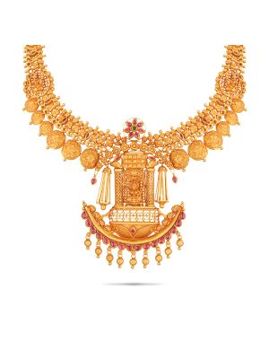 Enticing Trendy Temple Necklace-hover