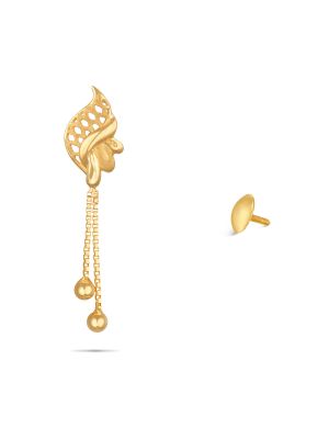 Simple And Elegant Gold Earring-hover