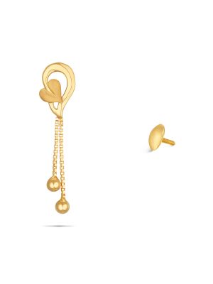 Simple And Elegant Gold Earring-hover