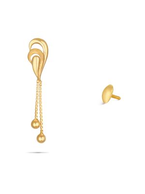 Simple And Elegant Gold Earring-hover