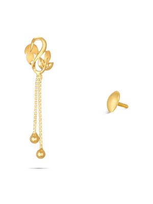 Simple And Elegant Gold Earring-hover