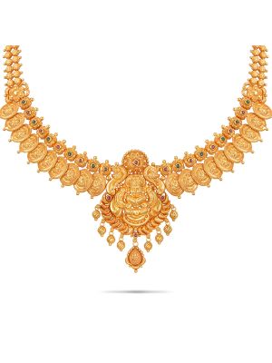 Fascinating Gold Necklace-hover