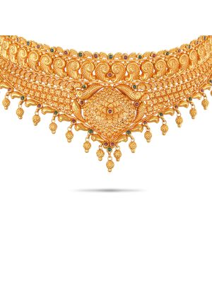 Gorgeous Bridal Choker Necklace-hover