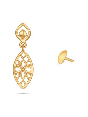 Simple And Elegant Gold Earring-hover