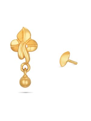 Simple And Elegant Gold Earring-hover