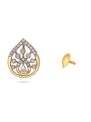 Fabulous Diamond Stud Earring-hover