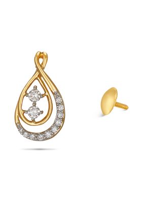 Fabulous Diamond Stud Earring-hover