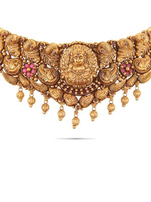 Exciting Nagas Antique Choker Necklace-hover