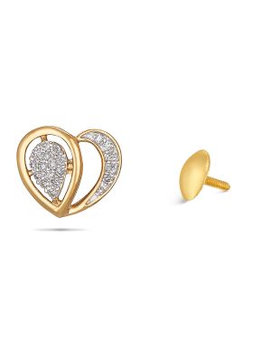 Heart Diamond Earring-hover