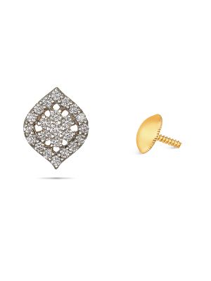 Floral Diamond Earring-hover