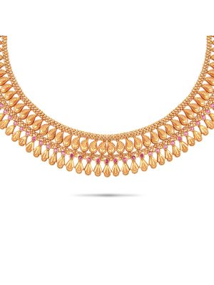 Mesmerising Gold Necklace-hover