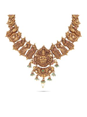 Traditional Polki Kundan Necklace-hover