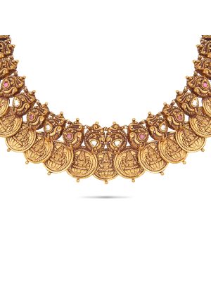 Traditional Polki Kundan Necklace-hover