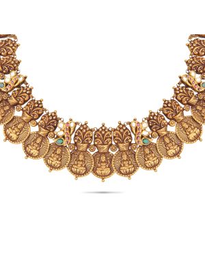 Traditional Polki Kundan Necklace-hover