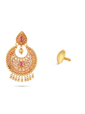 Traditional Chandbali Earring-hover