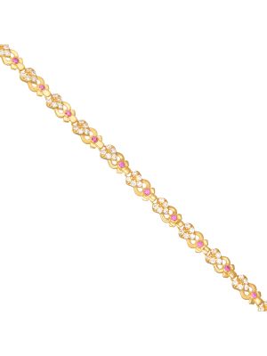 Simply Elegant Gold Bracelet-hover