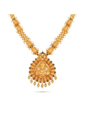 Enchanting Temple Gold Necklace-hover