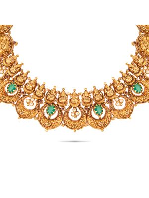 Enticing Trendy Temple Necklace-hover