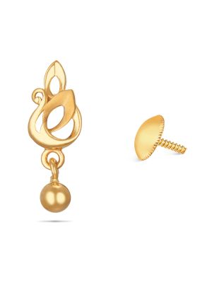 Mesmerising Gold Earring-hover