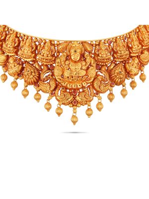 Mesmerising Temple Choker Necklace-hover