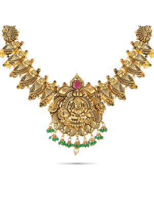 Mesmerising Nagas Antique Necklace-hover