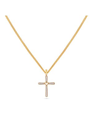 Cross Diamond Pendant-hover