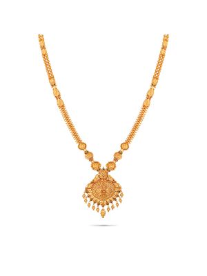 Mesmerising Gold Floral Malai-hover