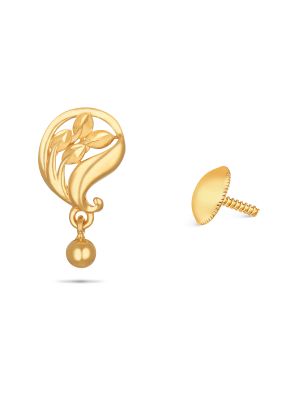 New Trendy Gold Earring-hover