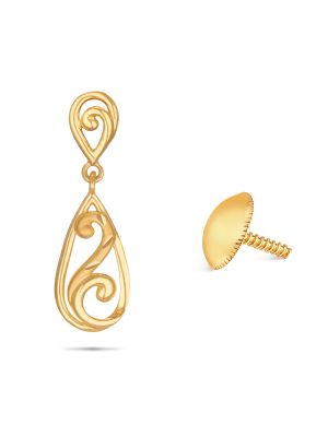 Fancy Gold Earring-hover