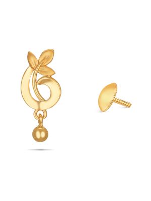 Simple And Elegant Gold Earring-hover