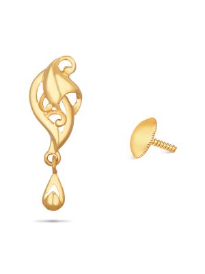 Simple And Elegant Gold Earring-hover