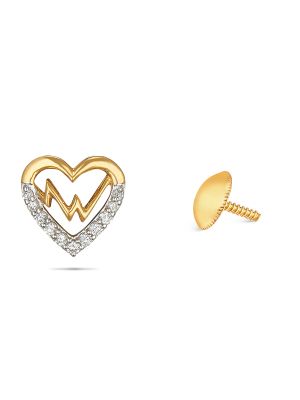 Heart Diamond Earring-hover