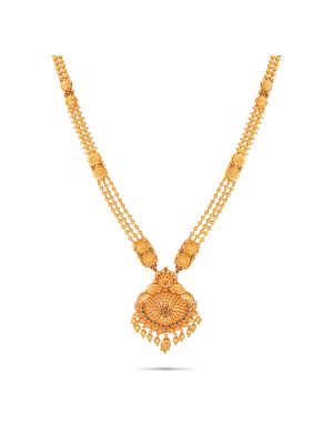 Enchanting Floral Gold Malai-hover