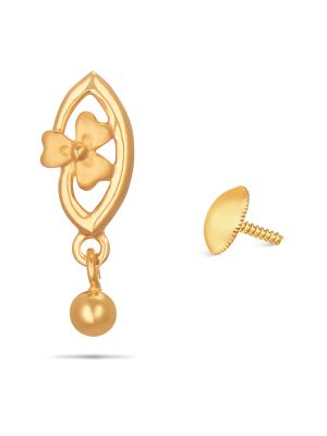 Simple And Elegant Gold Earring-hover