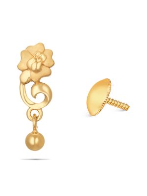 Simple And Elegant Gold Earring-hover