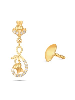 Fancy Stone Earring-hover