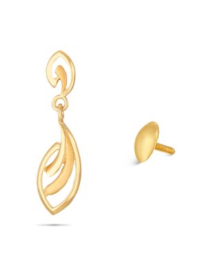 Elegant Gold Drop Earring-hover