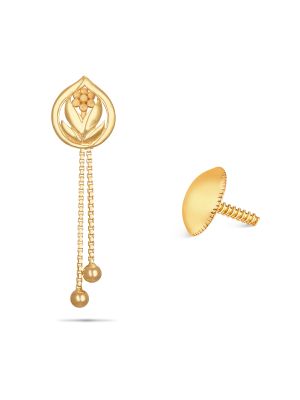 Simple And Elegant Gold Earring-hover