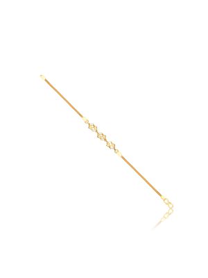 Elegant Modern Gold Bracelet-hover