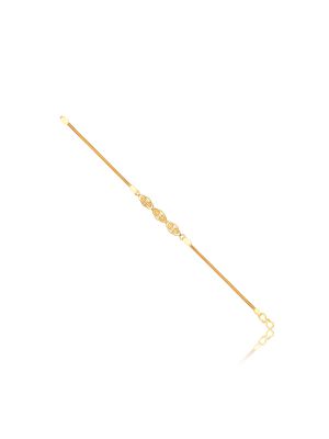 Simply Elegant Gold Bracelet-hover