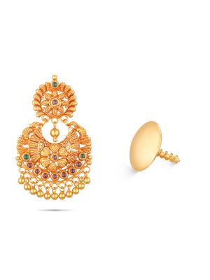 Mesmerising Gold Earring-hover