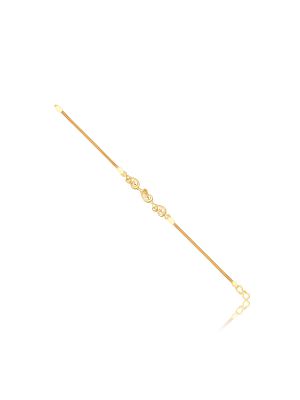 Peacock Design Gold Bracelet-hover