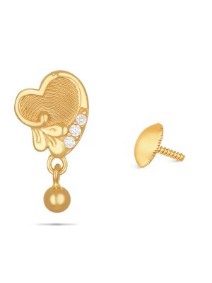 Elegant Gold Earring-hover