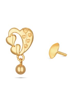 Heart Gold Earring-hover