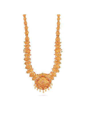 Traditional Floral Gold Malai-hover