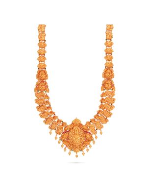 Gorgeous Lakshmi Gold Haram-hover