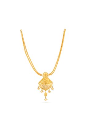 Simple Gold Necklace-hover