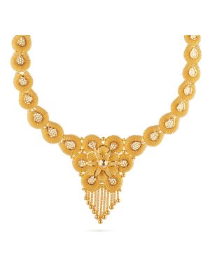 Latest Fancy Gold Necklace-hover