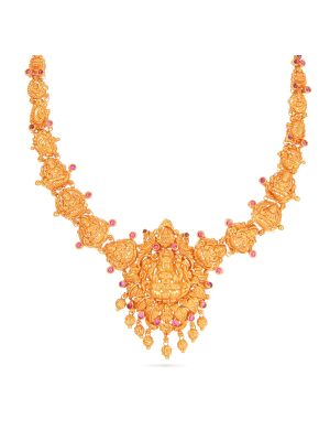 Enticing Trendy Temple Necklace-hover